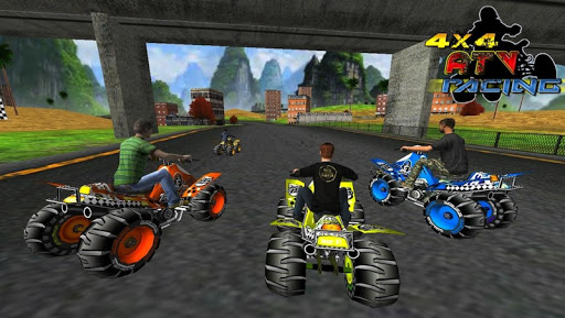 【免費賽車遊戲App】4X4 ATV Racing (3D Quad Race)-APP點子