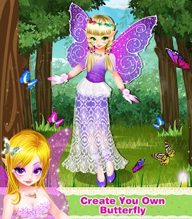 Butterfly Fairy Girls Dress Up Screenshots 2