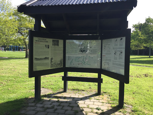 Trentham Memorial Park Notice Board 