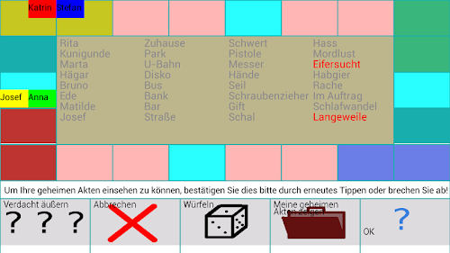 Android application Mordsspiel - Find the clue! screenshort
