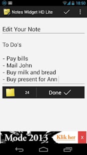How to install Notes Widget HD Free Stickies lastet apk for pc