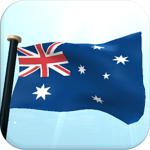 Australia Flag 3D Wallpaper