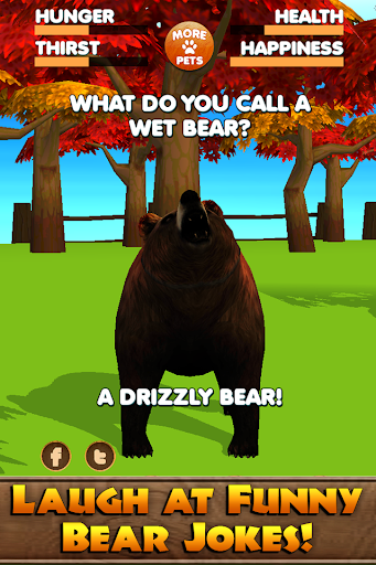 【免費家庭片App】Virtual Pet Grizzly Bear-APP點子