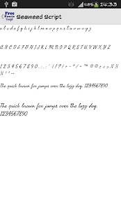 Script Fonts for FlipFont Screenshots 3