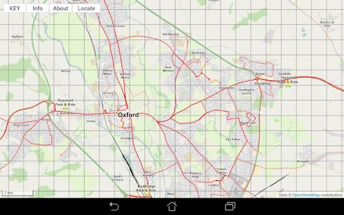Oxford Bus Map Screen 2