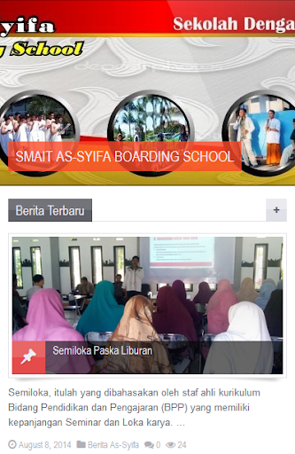 Web SMAIT As-Syifa