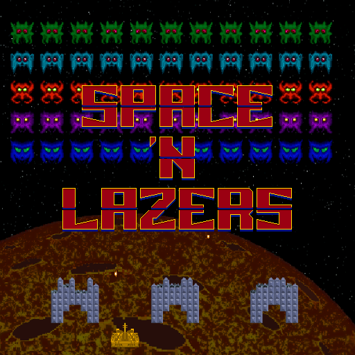 Space 'N Lazers LOGO-APP點子