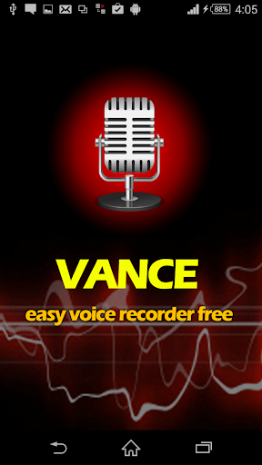 VANCE easy voice recorder free