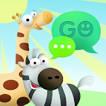 Cover Image of Скачать GO SMS Pro Theme animals Buy 2.3 APK