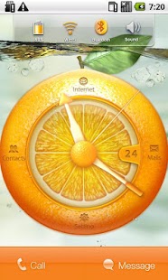How to mod Orange Watch Free MXHome Theme 1.6.1 apk for bluestacks