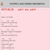 Chord Lagu Indonesia Lama