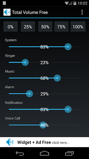 Total Volume Free