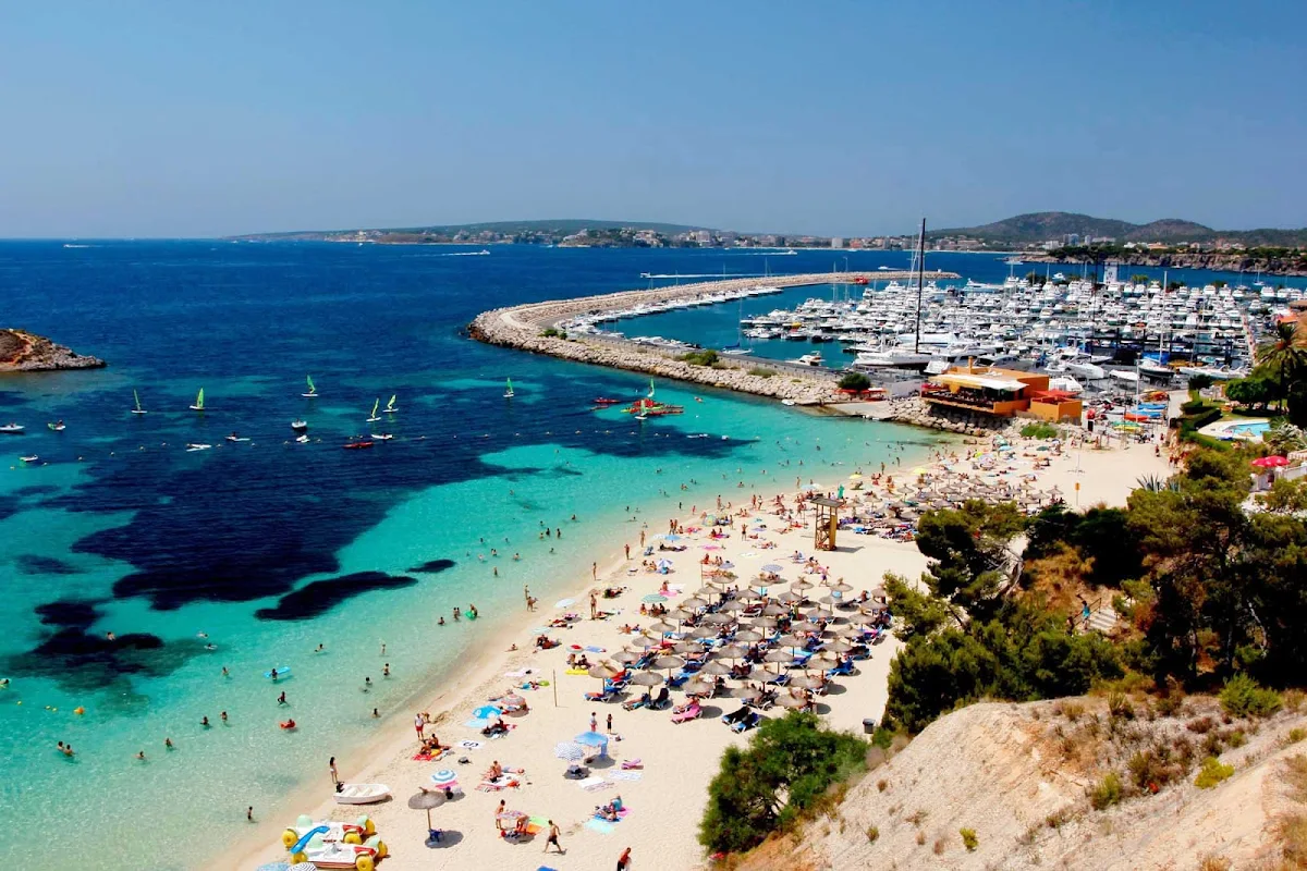 Puerto-Portals-Mallorca-Spain - The most popular marina for Mediterranean yacht owners and a host of international celebrities is Puerto Portals in Mallorca. Majorca is also the longtime home of tennis star Rafael Nadal.