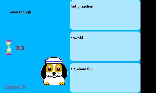 Free Download English German words game APK