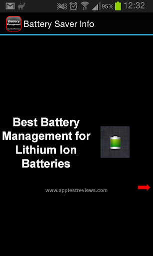 Battery Saver Info