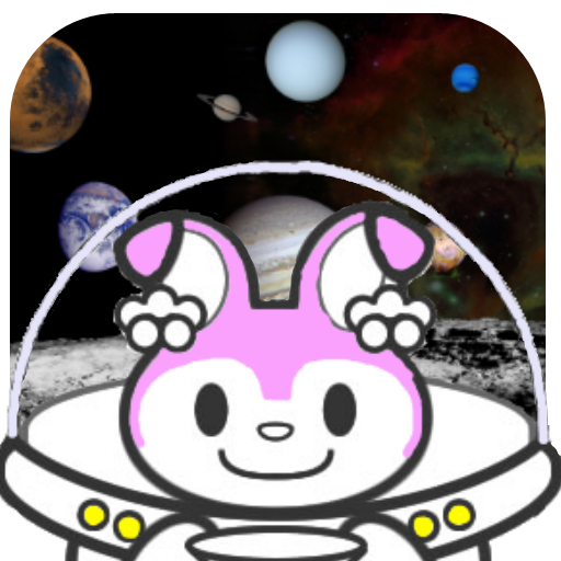 ふわふわうさぎ　Space rabbit 休閒 App LOGO-APP開箱王
