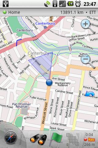 Android application Maverick: GPS Navigation screenshort