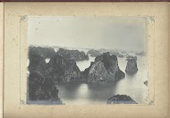 Eilanden in de Ha Longbaai, Frans-Indochina