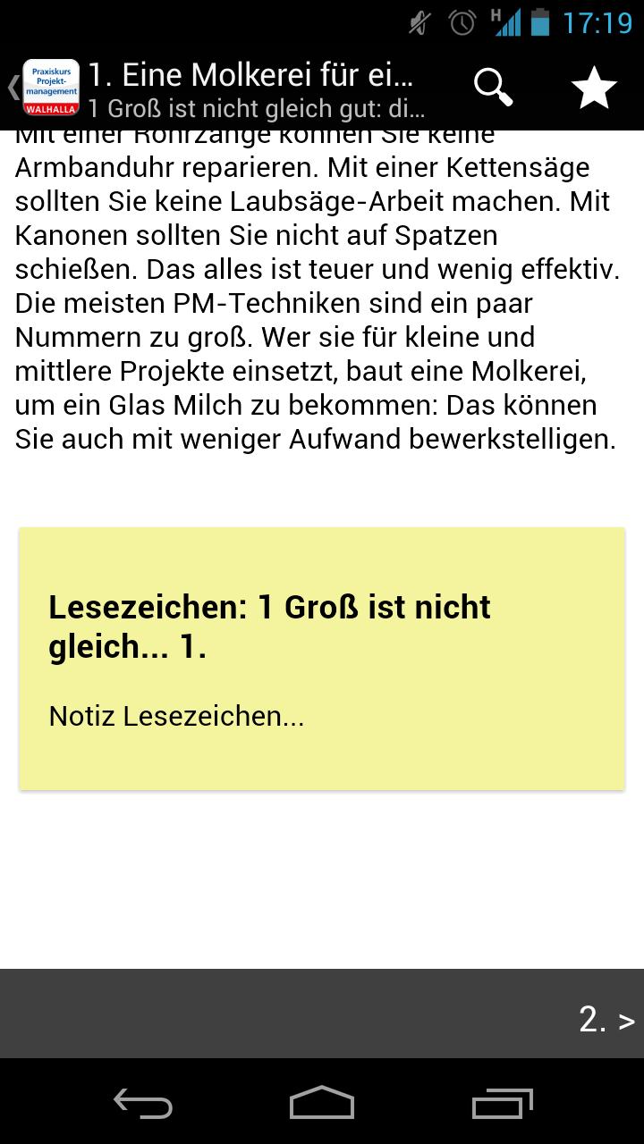 Praxiskurs Projektmanagement Screen 3