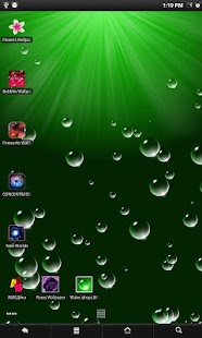 download Water drops live wallpaper free