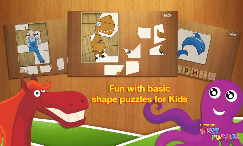 Kids First Puzzles HD Screen 1