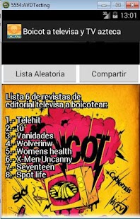 Free Download Boicot a Televisa y TV azteca APK for PC
