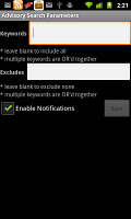 Captura de pantalla de Travel Advisory Alerts APK #2