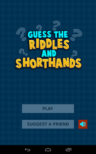 Guess the Riddles