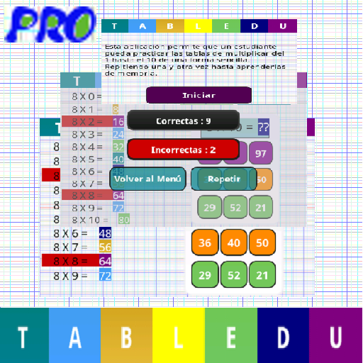 Tables 1-10 Pro LOGO-APP點子