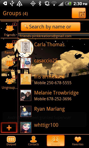 【免費個人化App】Halloween Go Contacts Theme-APP點子