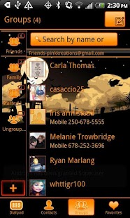Free Halloween Go Contacts Theme APK for Android