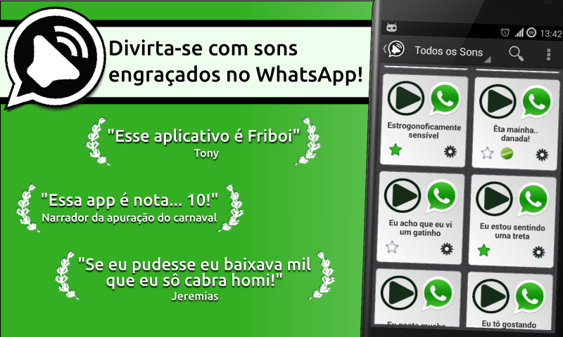 Sons Engraçados Humor Brasil - screenshot