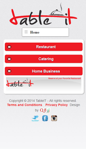 TableIT App