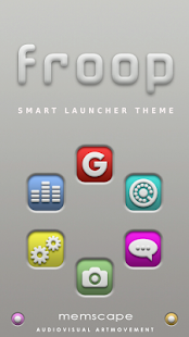 Smart Launcher Theme FROOP Screenshots 0