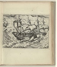 Aanvaring tussen de schepen van Barentsz en Van Linschoten, 1595
