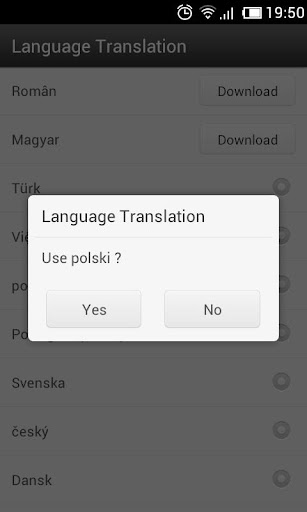 Polish Language GOWeatherEX
