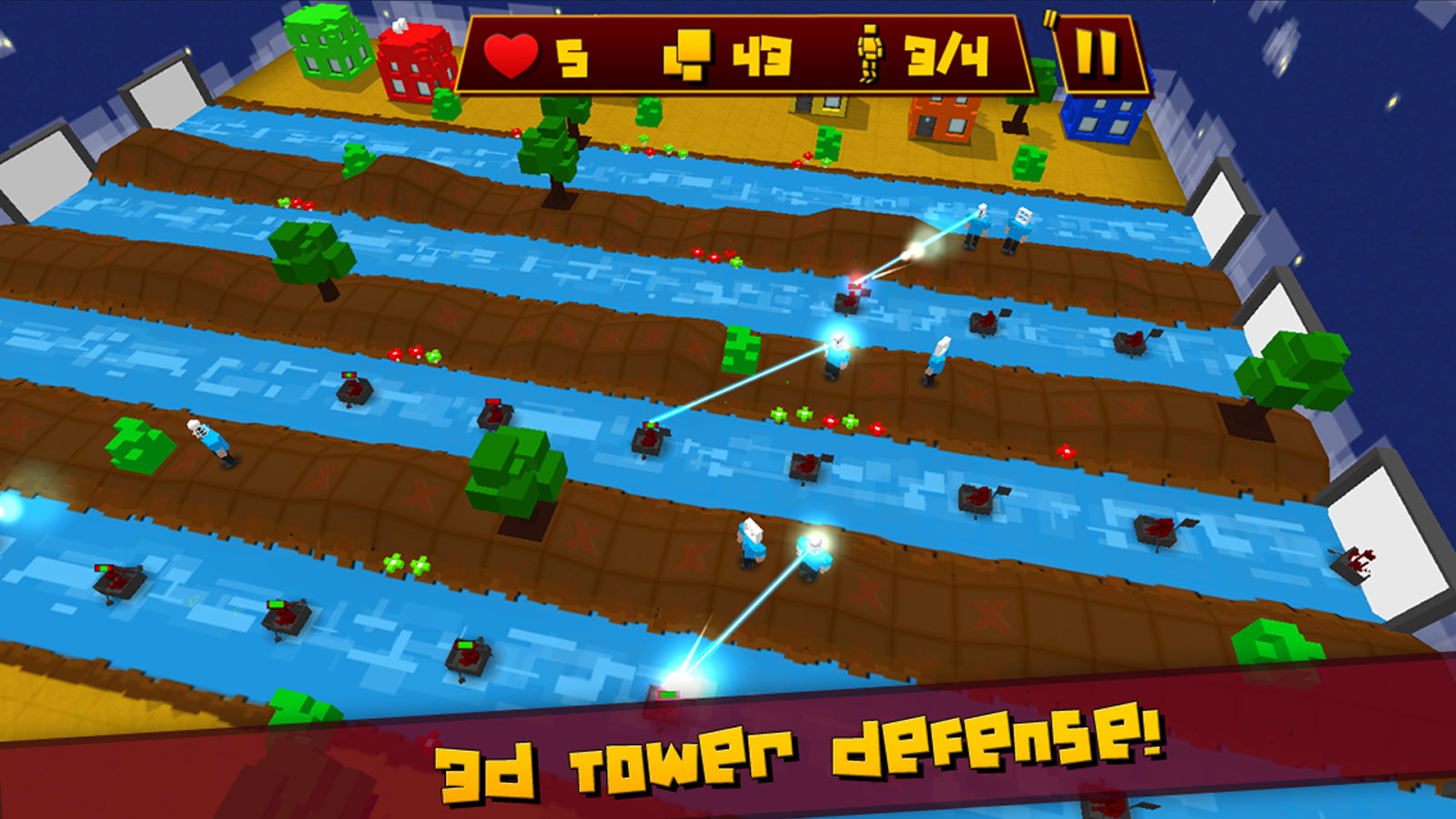 Block Defender: Tower Defense - screenshot