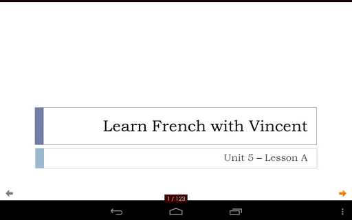 French with Vincent - Unit 5