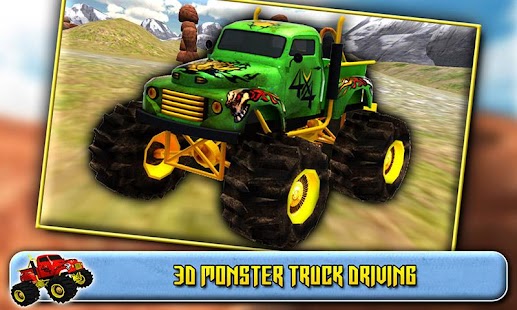 3D Monster Truck Driving