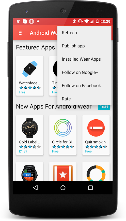 android smartwatch app store