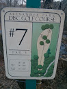 Alexander Park Disk Golf Course Tee 7