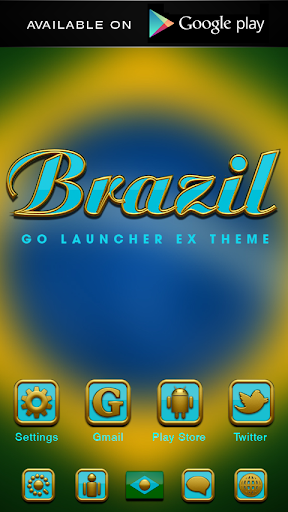 【免費個人化App】BRAZIL Digital Clock Widget-APP點子