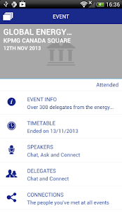 KPMG UK Event Manager Screenshots 1