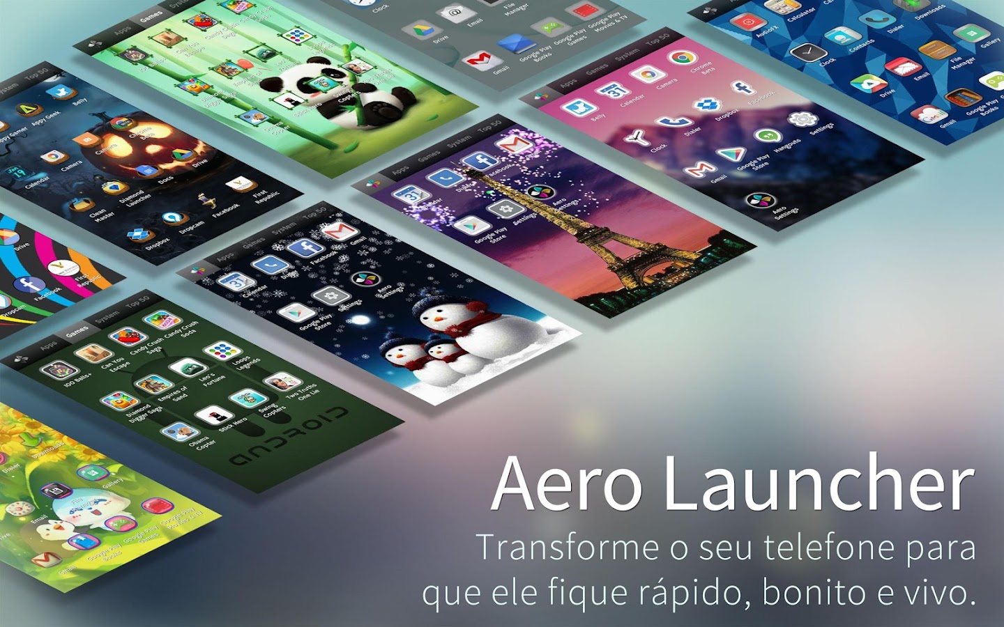 Aero Launcher - screenshot