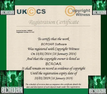 BCROAR Software - screenshot thumbnail