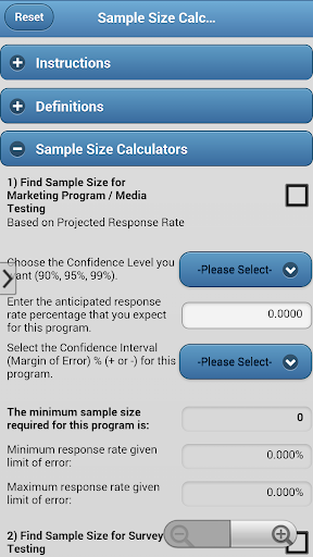 免費下載商業APP|Sample Size Calculators app開箱文|APP開箱王