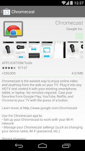 Cast Store for Chromecast - screenshot thumbnail