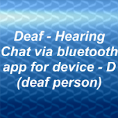 Deaf - Hearing chat device D