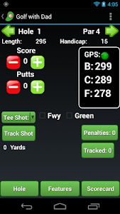 golf shot distance tracker app