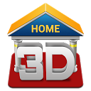 3D Home mobile app icon